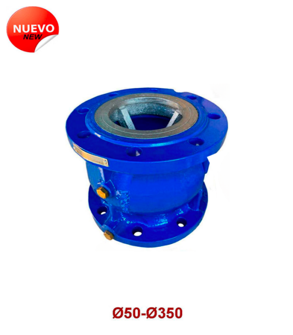 Válvula de retención Axial con Bridas Fig.39 de borjavalves.com
