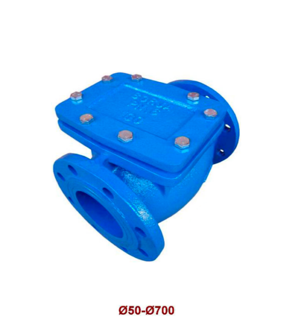 Válvula de retención Fig. 13 para instalación con bridas de borjavalves.com