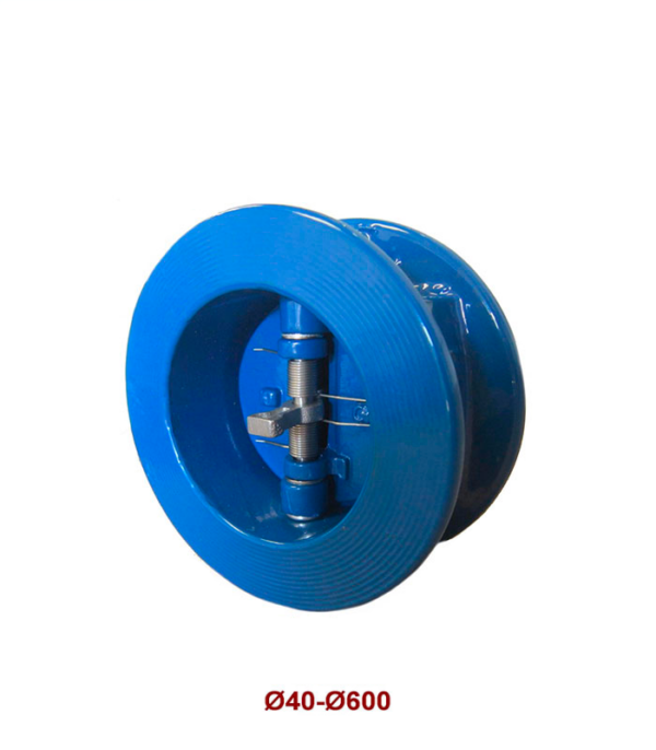 Válvula de retención doble clapeta para control de flujo de borjavalves.com